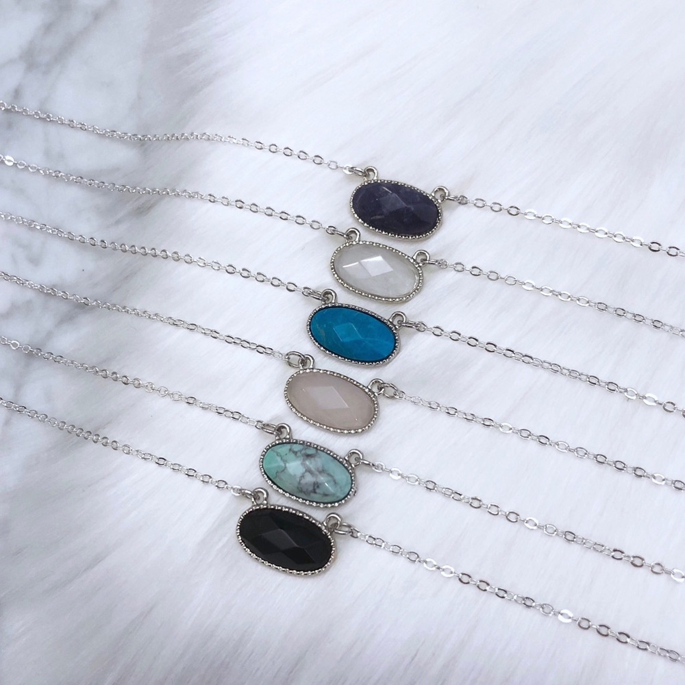 Gemstone Choker Necklaces